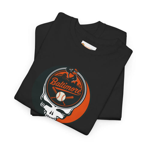 Grateful Dead - Baltimore Orioles Grateful Dead Steal Your Face T-Shirt - MLB - StealieShop